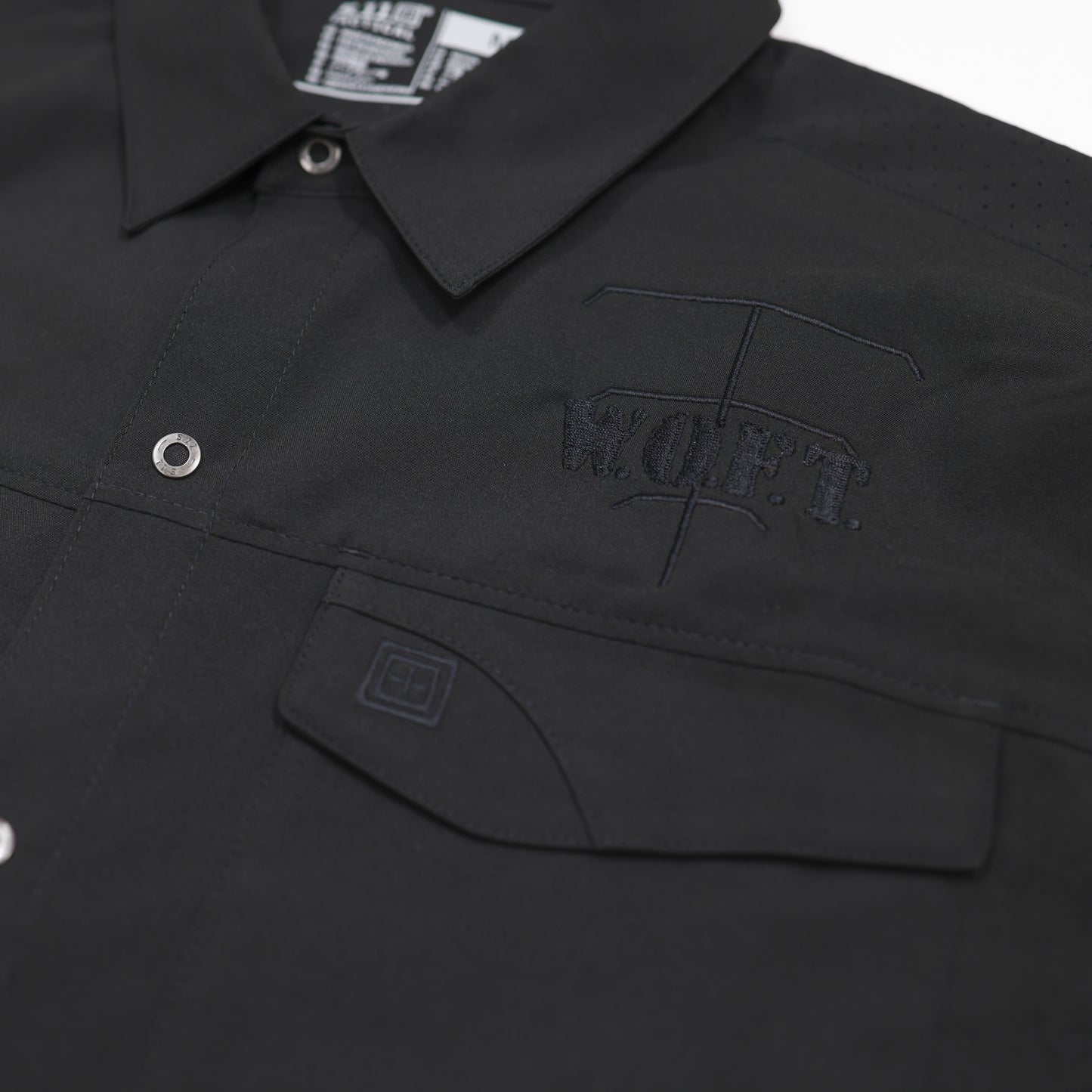5.11 Mens Freedom Flex Short Sleeve Polo - Black